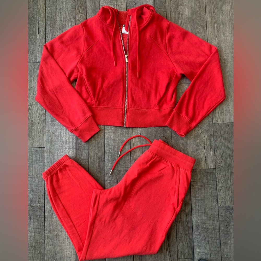 All in Motion Vibrant Red Zip-Up Hoodie